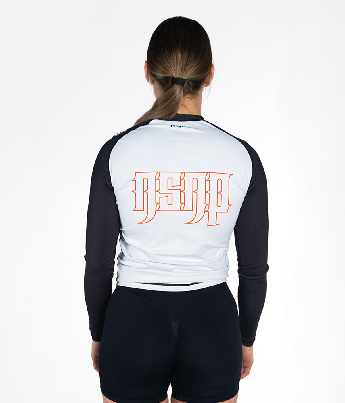 NSNP Metal Longsleeve Rashguard - White