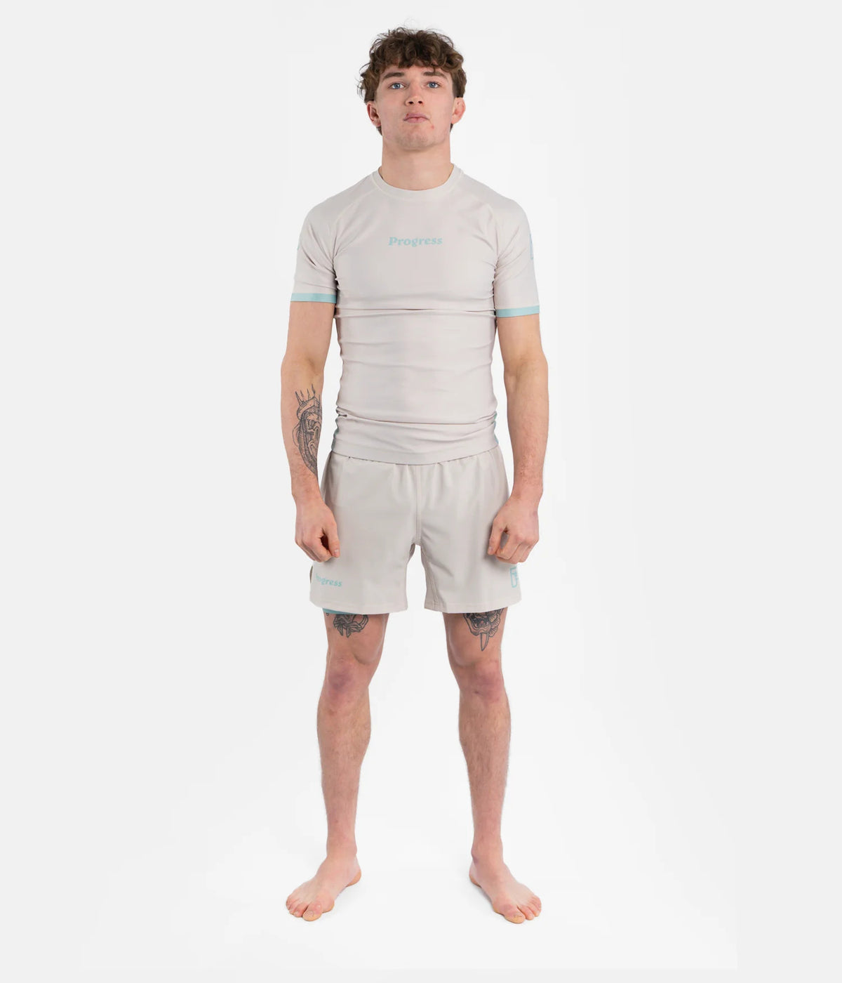 Academy+ Rash Guard - Bone