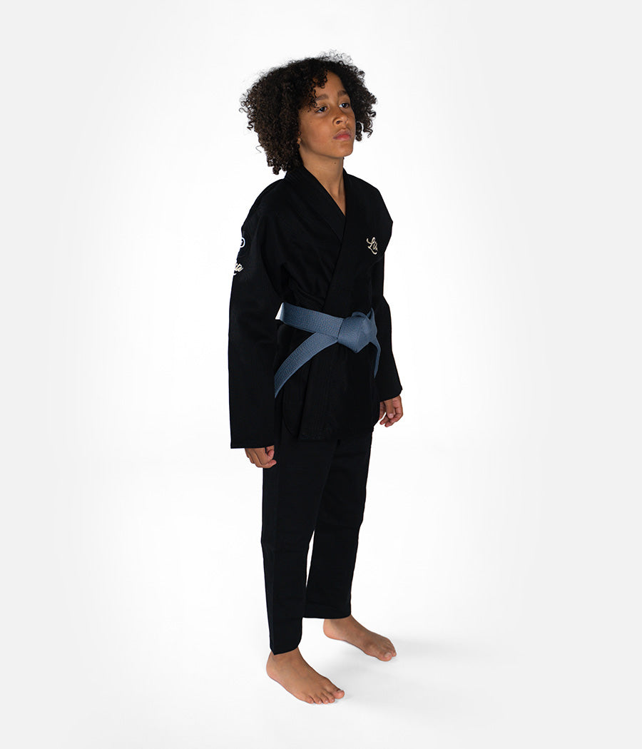 Kids M6 Lite Competition Gi - Black
