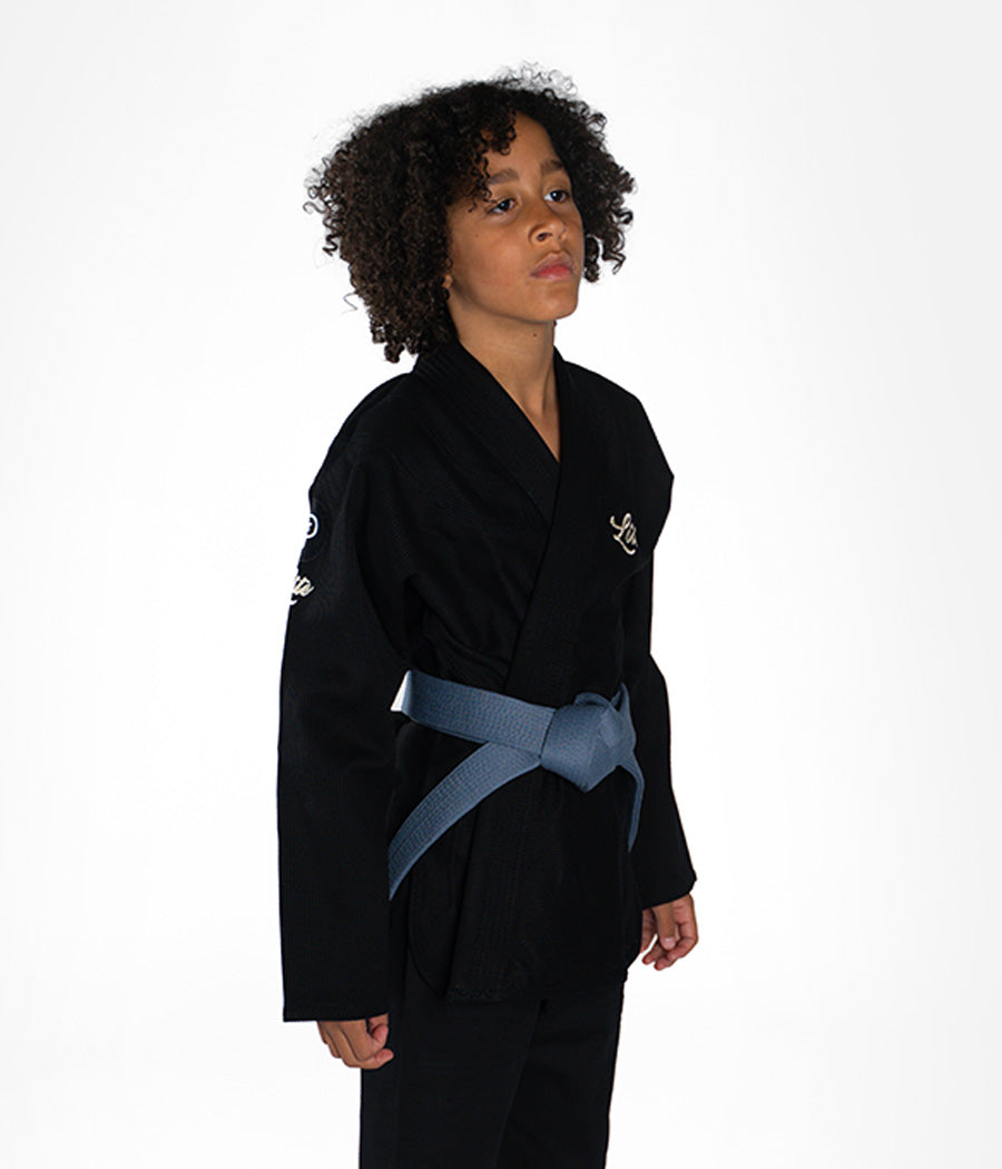Kids M6 Lite Competition Gi - Black