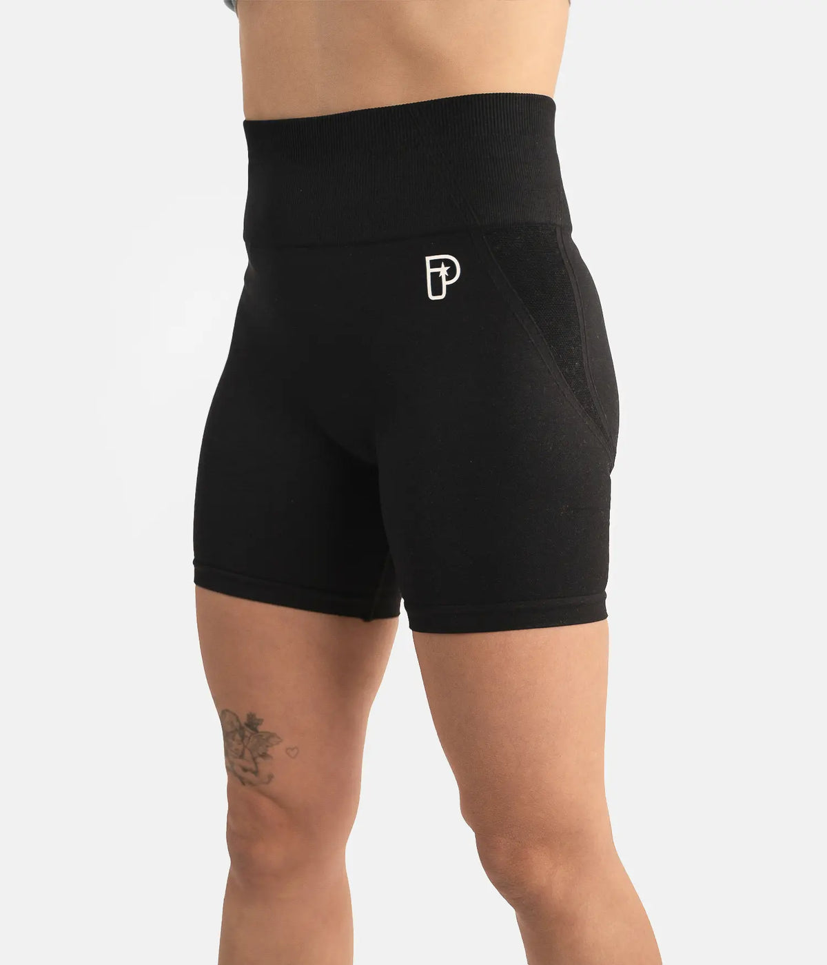 Women&#39;s Pro Seamless Grappling Shorts - Black