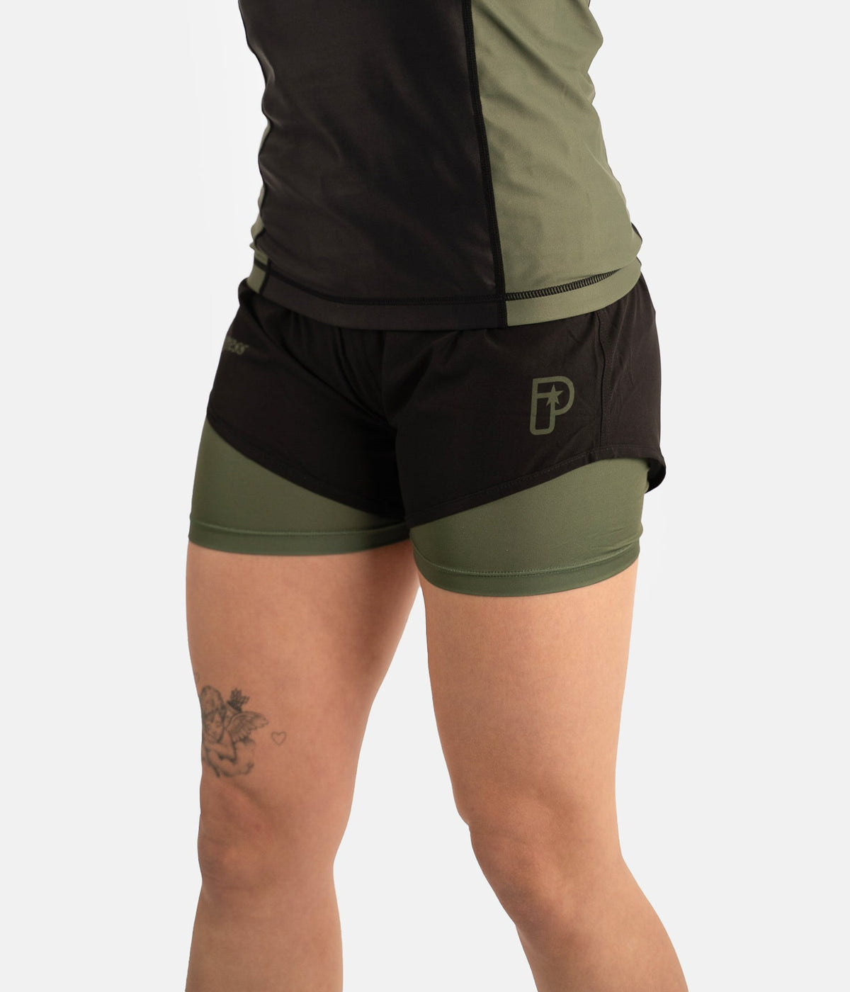 Ladies Academy+ Hybrid Shorts - Black