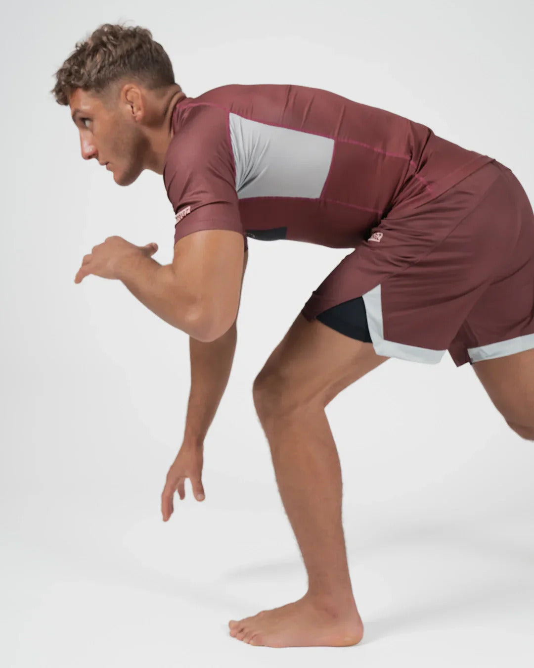 Trooper Rash Guard - Maroon