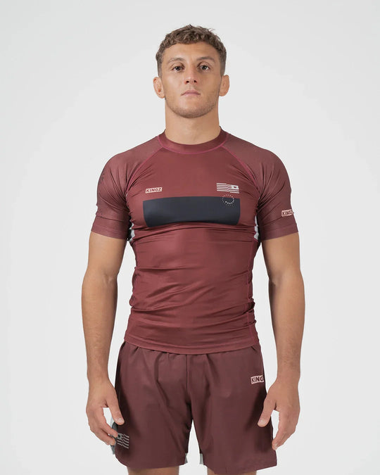 Trooper Rash Guard - Maroon
