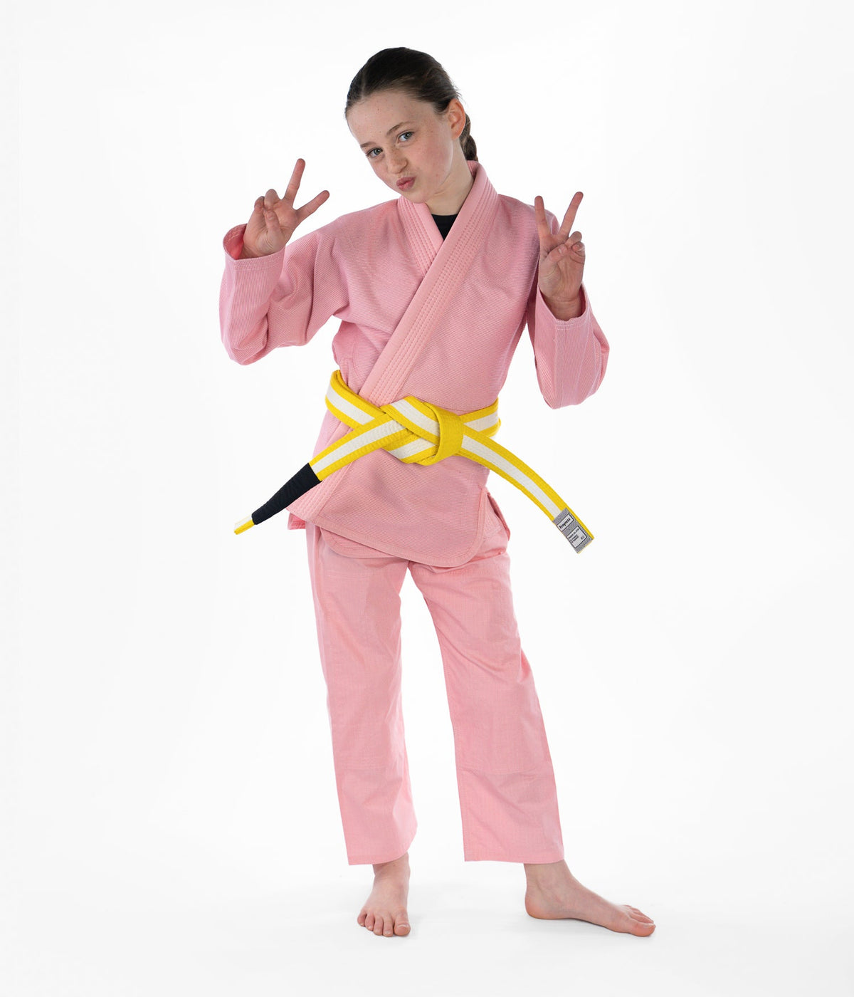 Kids Academy Gi - Pink (with FREE Whitebelt)