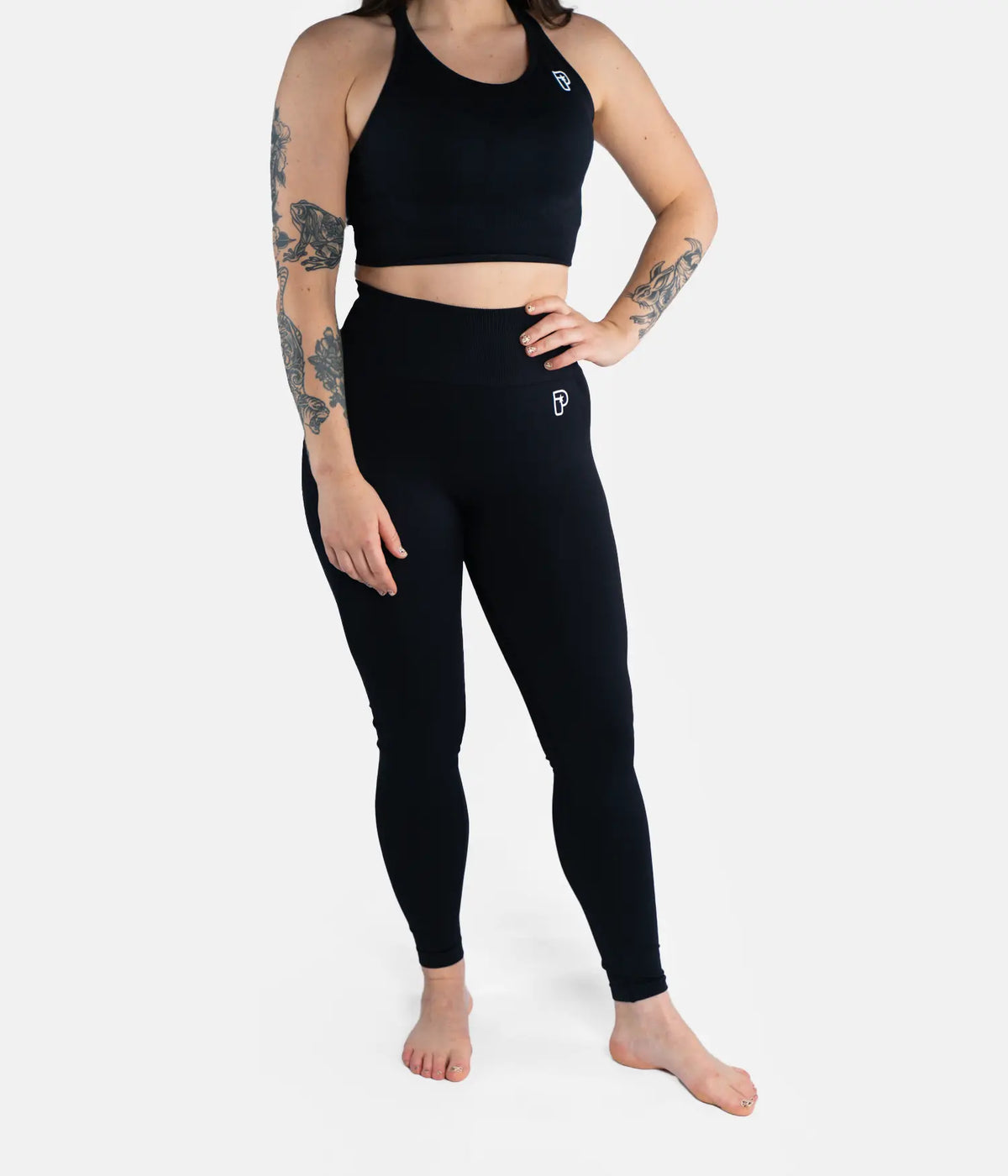 Women&#39;s Pro Seamless Grappling Leggings - Black