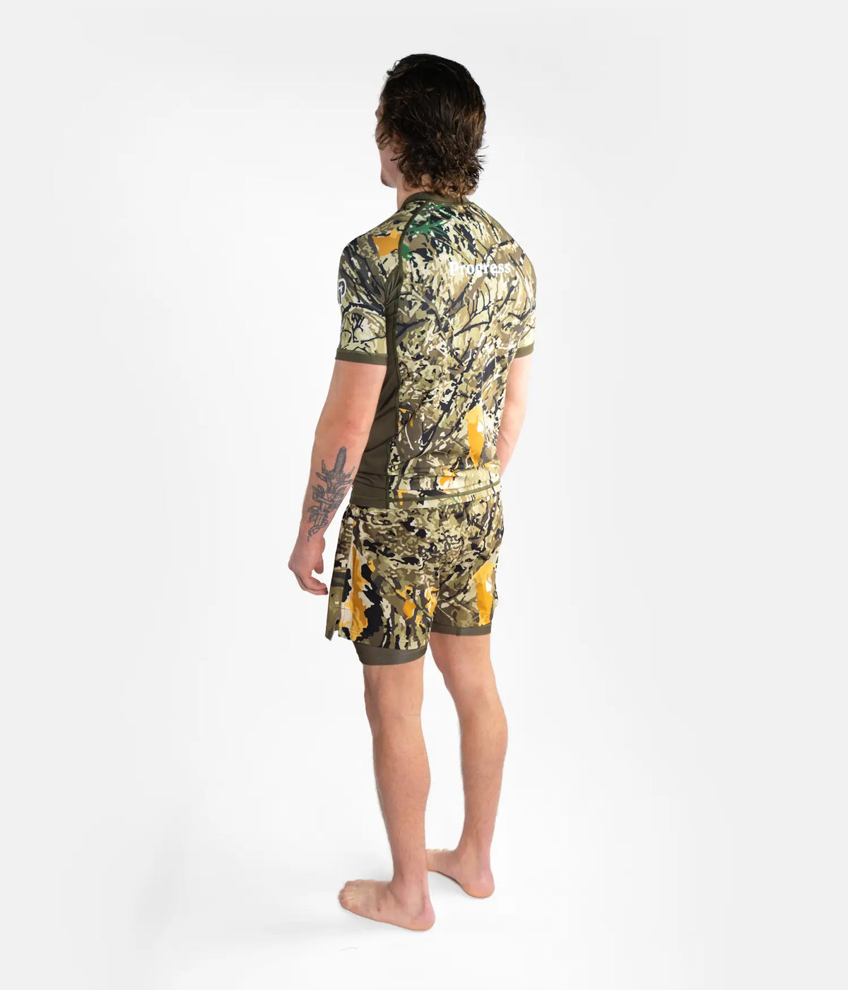 Woodland Camo Hybrid Shorts