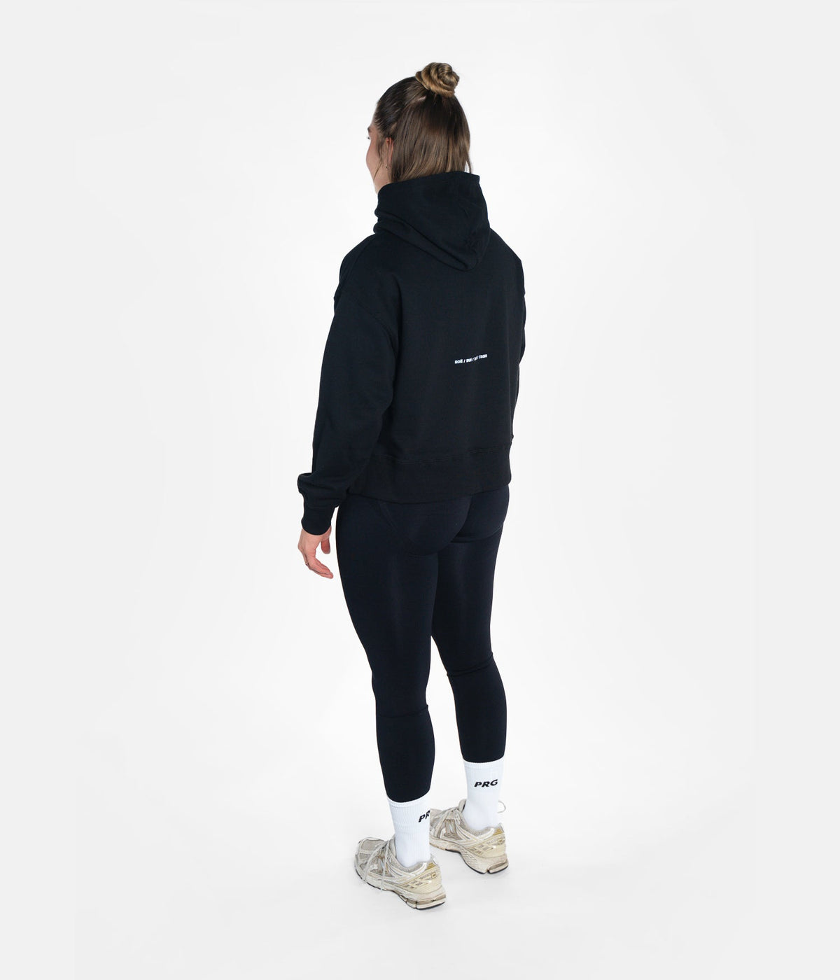 Women’s Vital Cropped Hoodie - Black