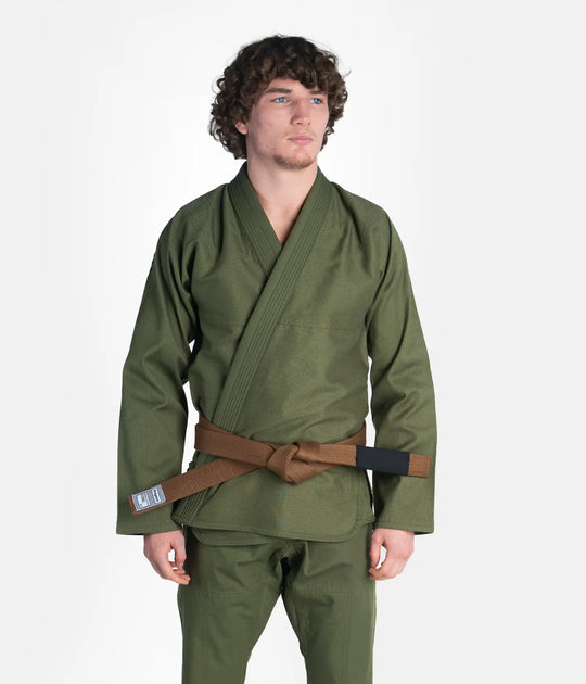 The Academy Gi - Forest Green (with FREE Whitebelt)