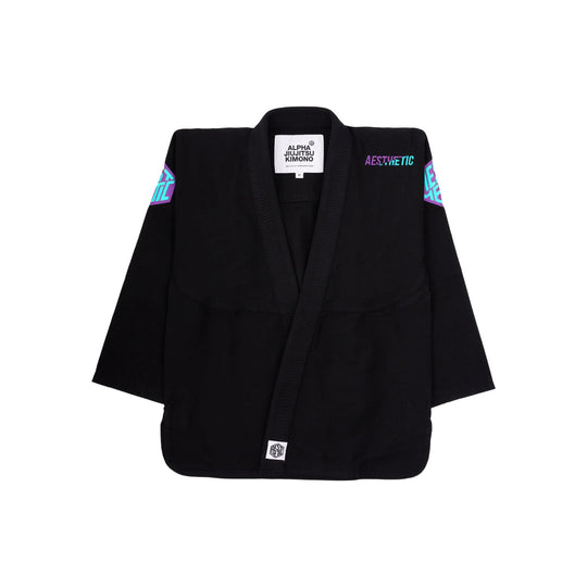 Alpha+ Kimono - Black/Emerald