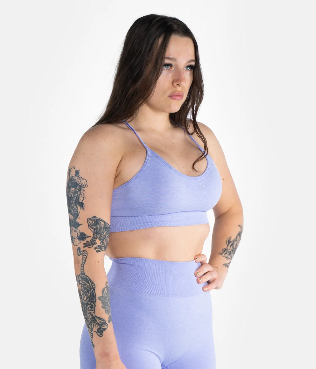 Eira Women&#39;s Seamless Sports Bra - Lilac