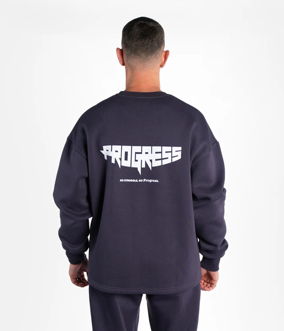 Calavera Open Pleat Crewneck - Brown