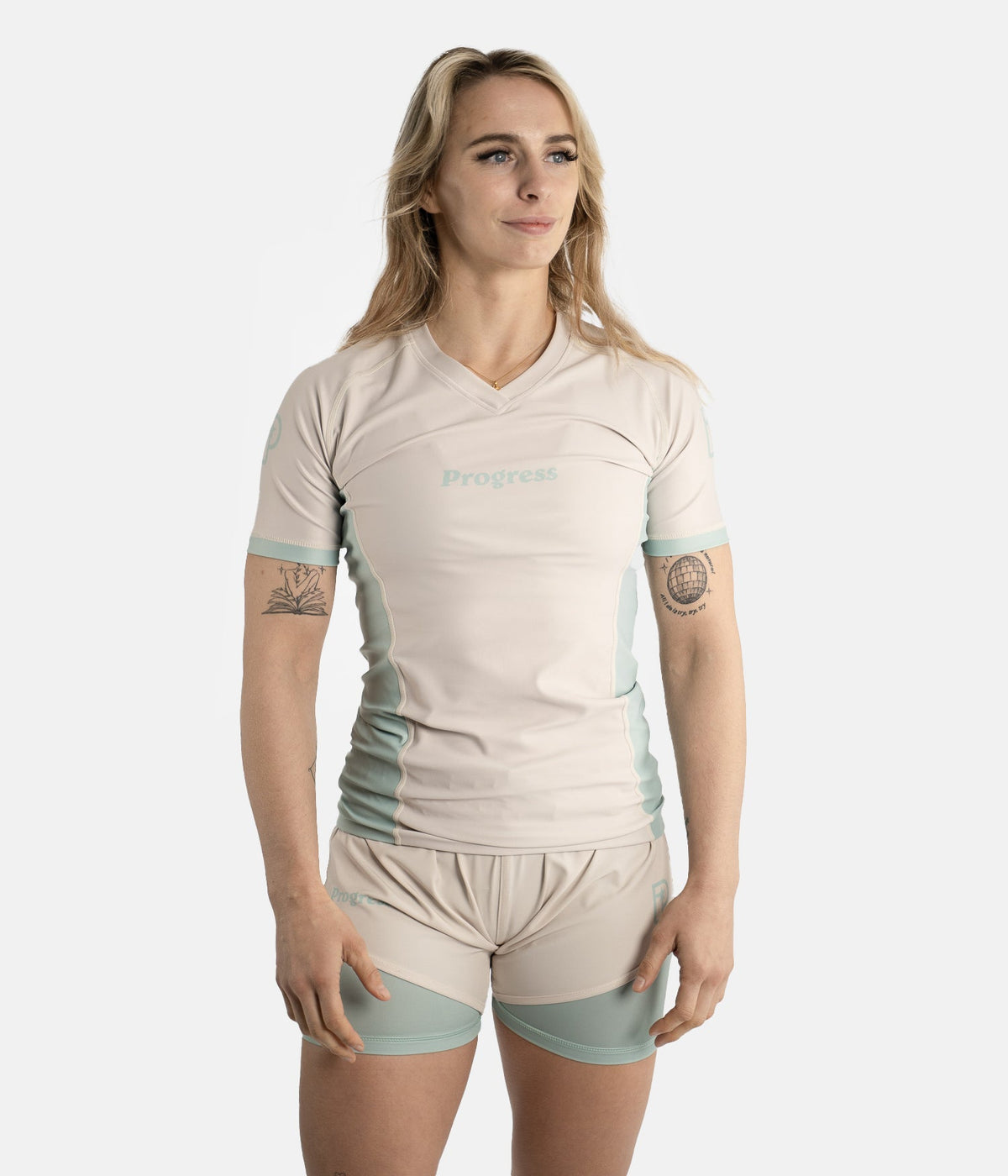 Ladies Academy+ Rashguard - Bone