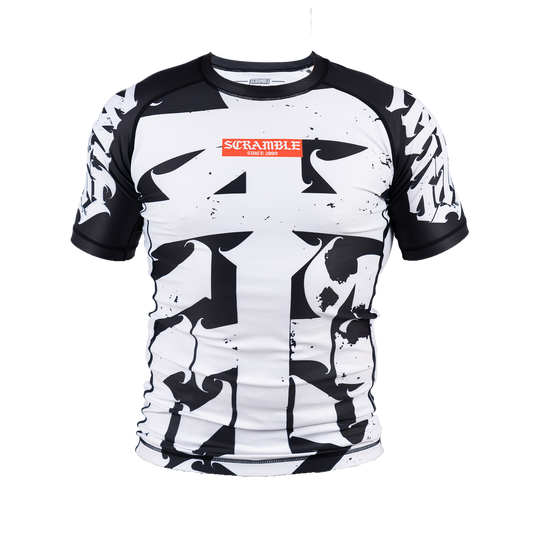 Hanzi Rash Guard - Monochrome