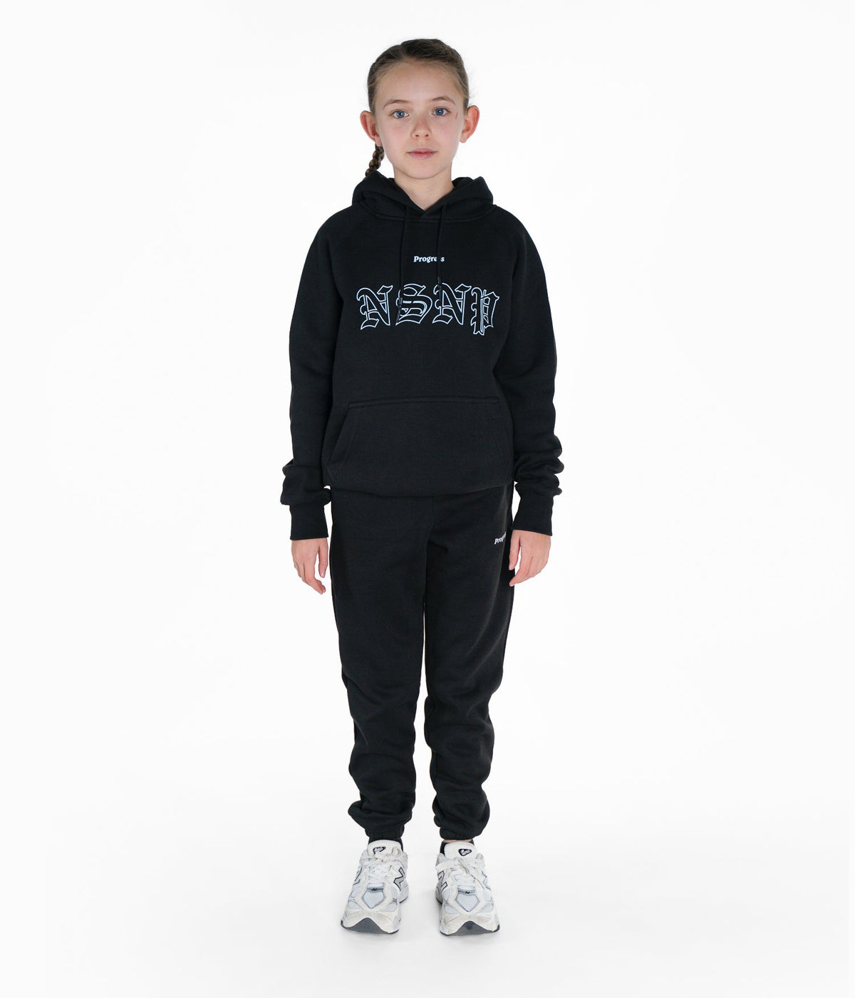 Kids NSNP Hoodie - Black