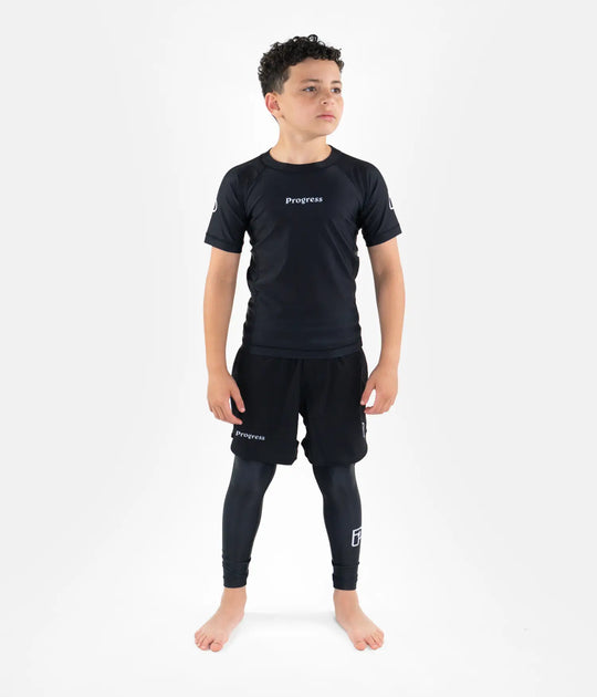 Kids Academy Rashguard - Black