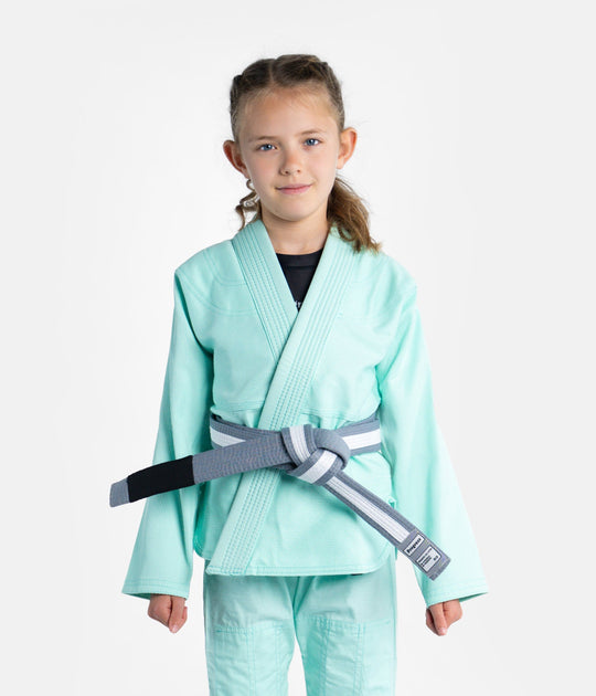 Kids Academy Gi - Teal (With FREE White Belt)