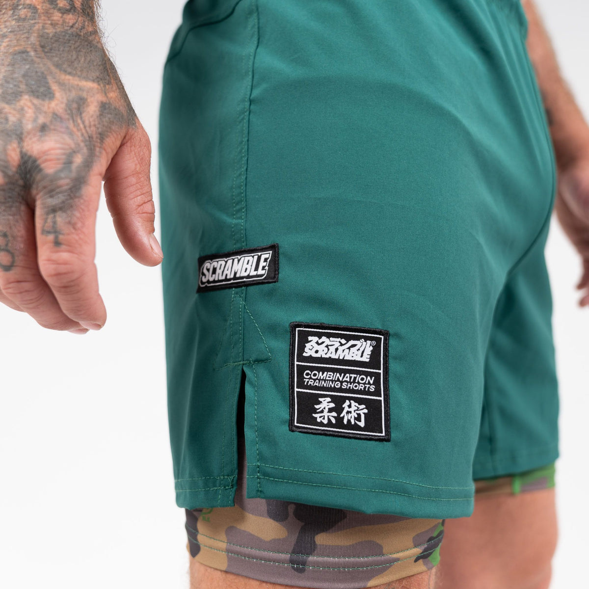 Combination Shorts - Green&amp;Camo