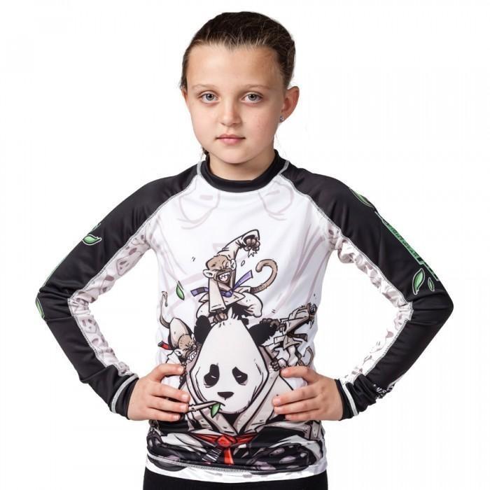 Kids Gentle Panda Rash Guard