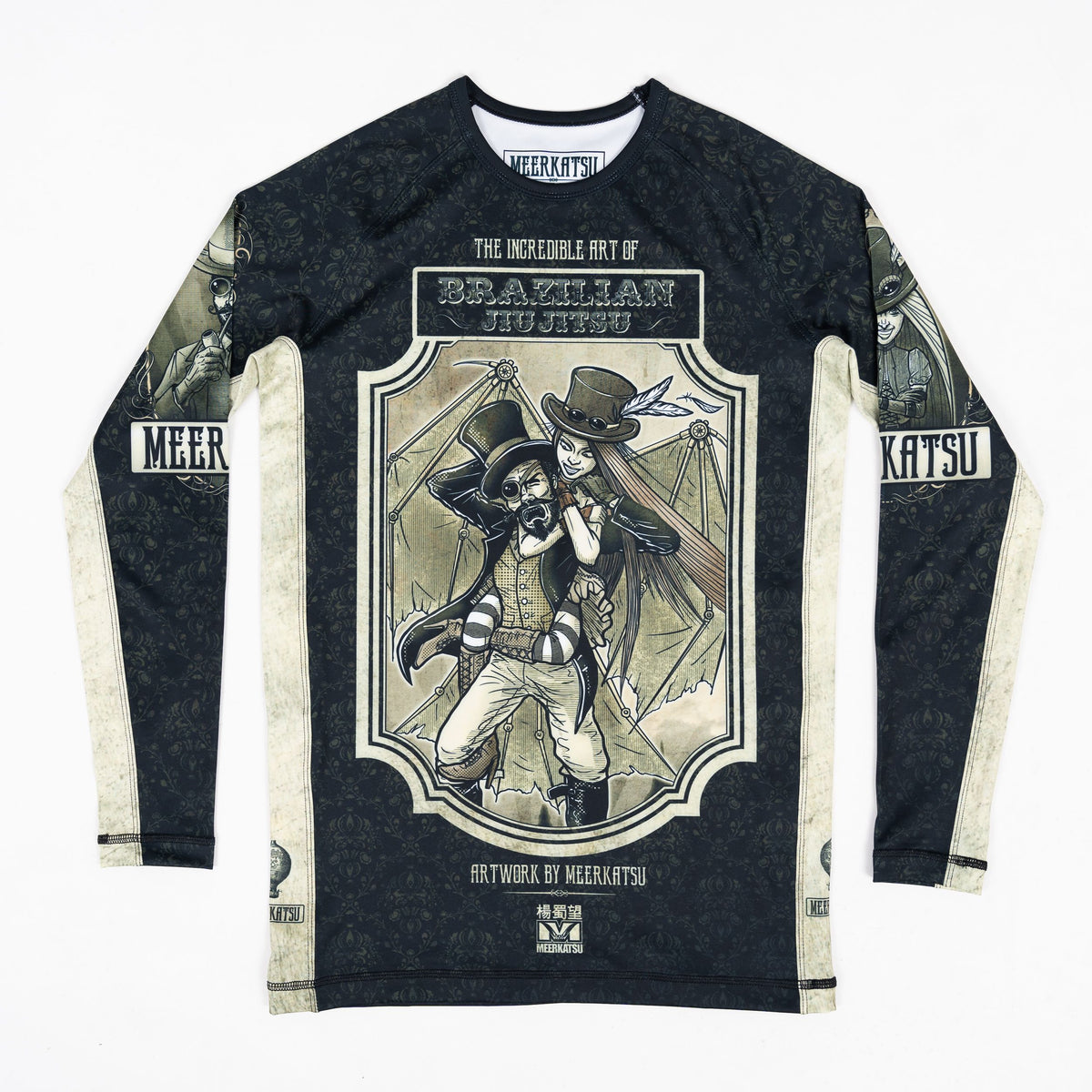 Steampunk Jiu Jitsu Rash Guard